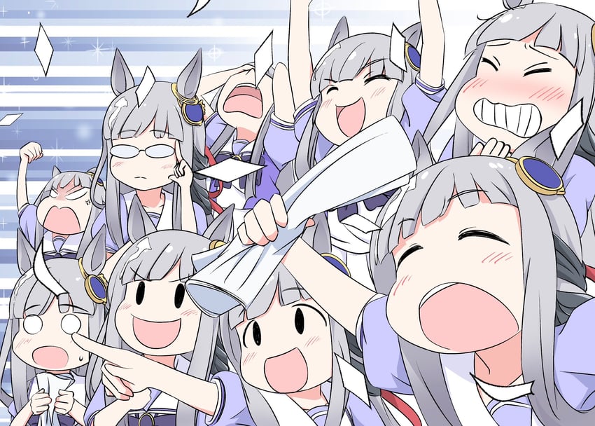 chrono genesis (umamusume and 1 more) drawn by funamori