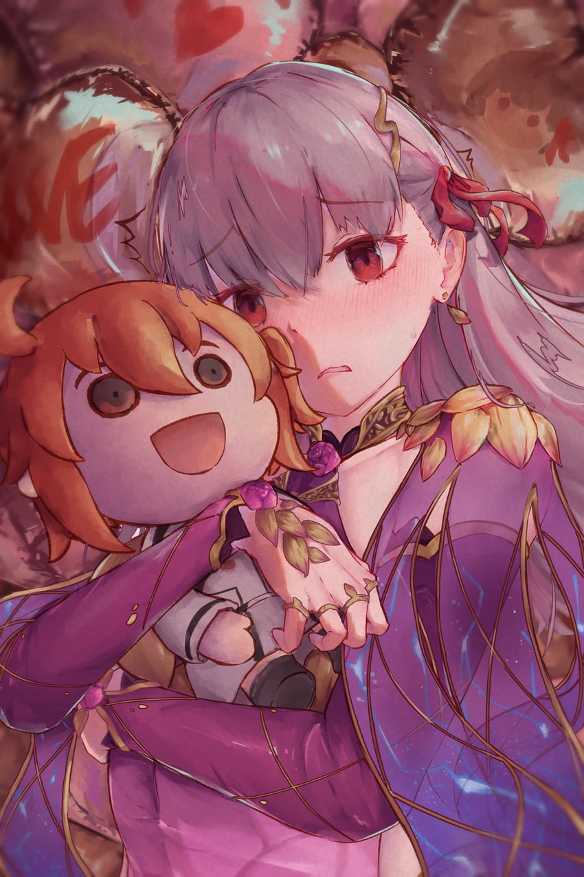 fujimaru ritsuka and kama (fate and 1 more) drawn by irfan_hafidh_n