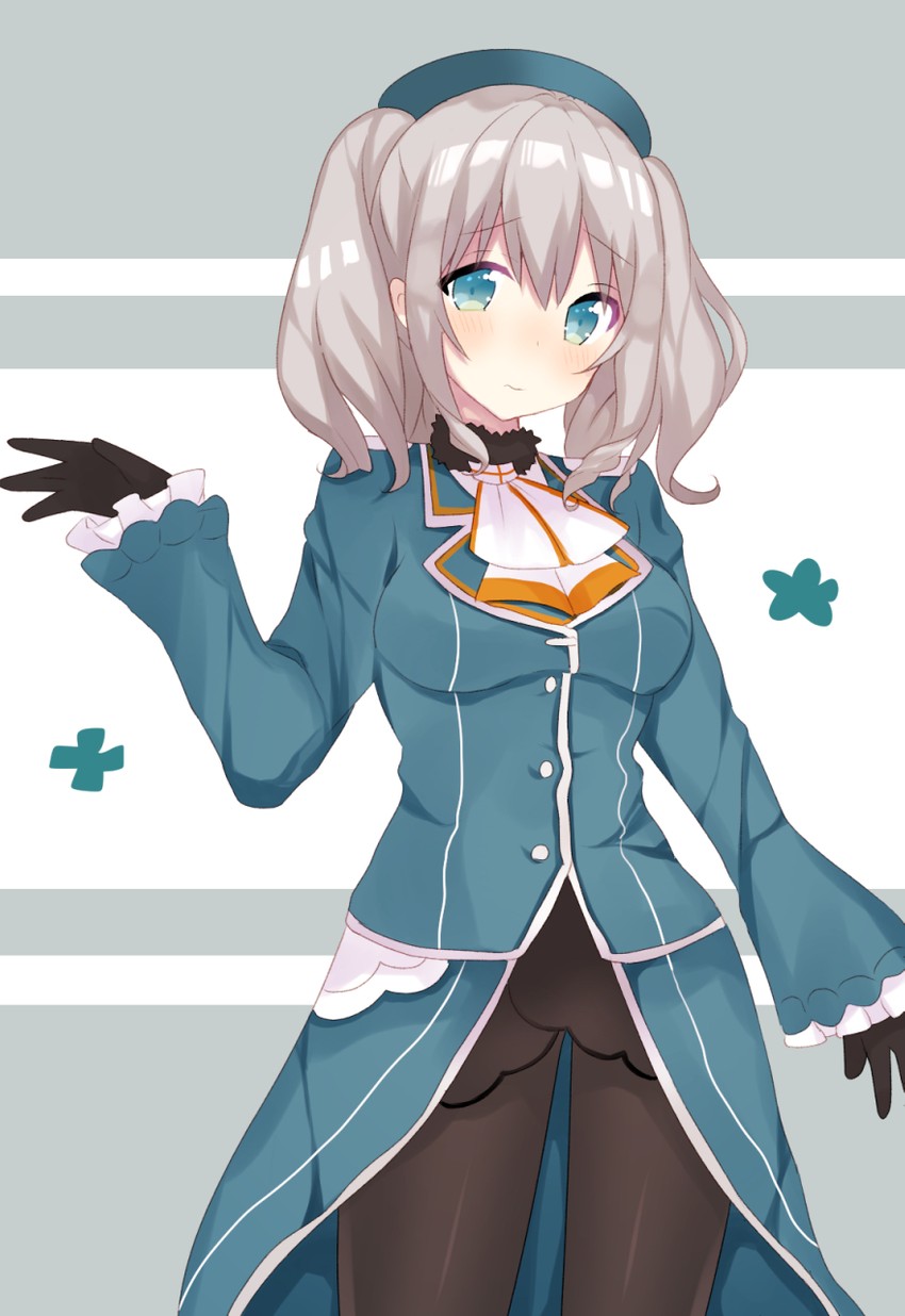 kashima and atago (kantai collection) drawn by touko_(toukoneko)