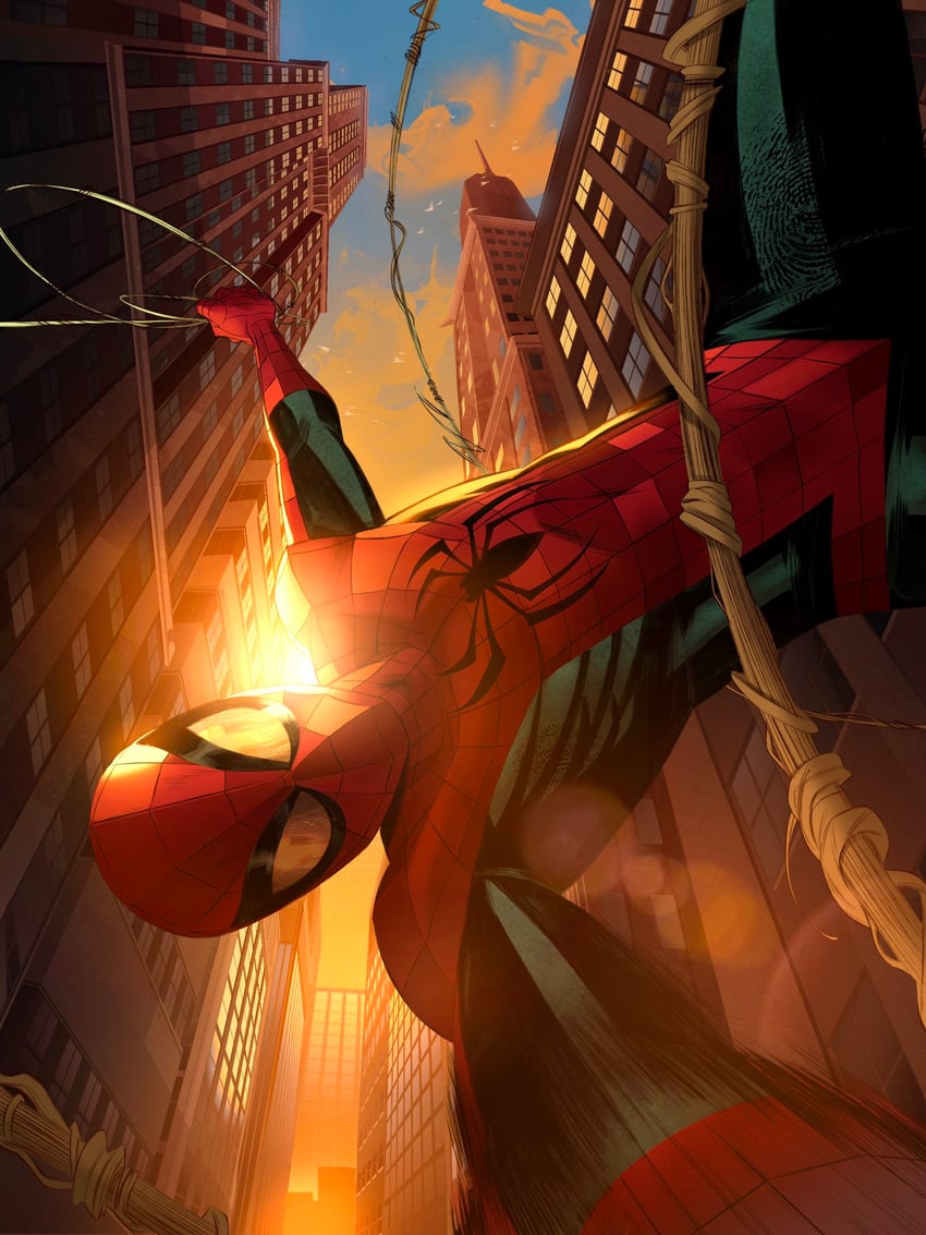 spider-man (marvel and 1 more) drawn by dansartwork