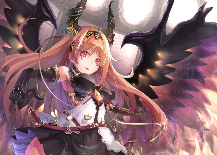 dark angel olivia (granblue fantasy and 1 more) drawn by saraki