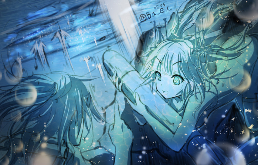 i-19 and i-168 (kantai collection) drawn by bae.c