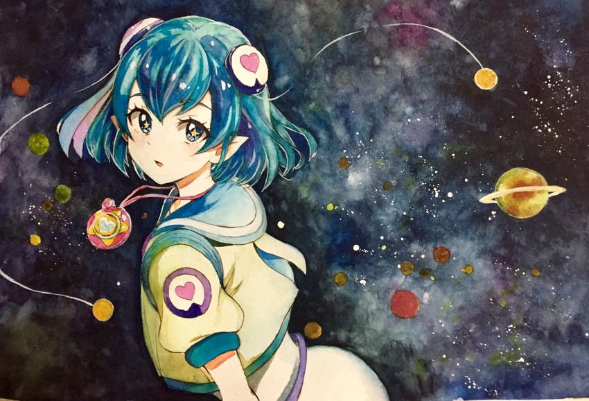 hagoromo lala (precure and 1 more) drawn by pukara