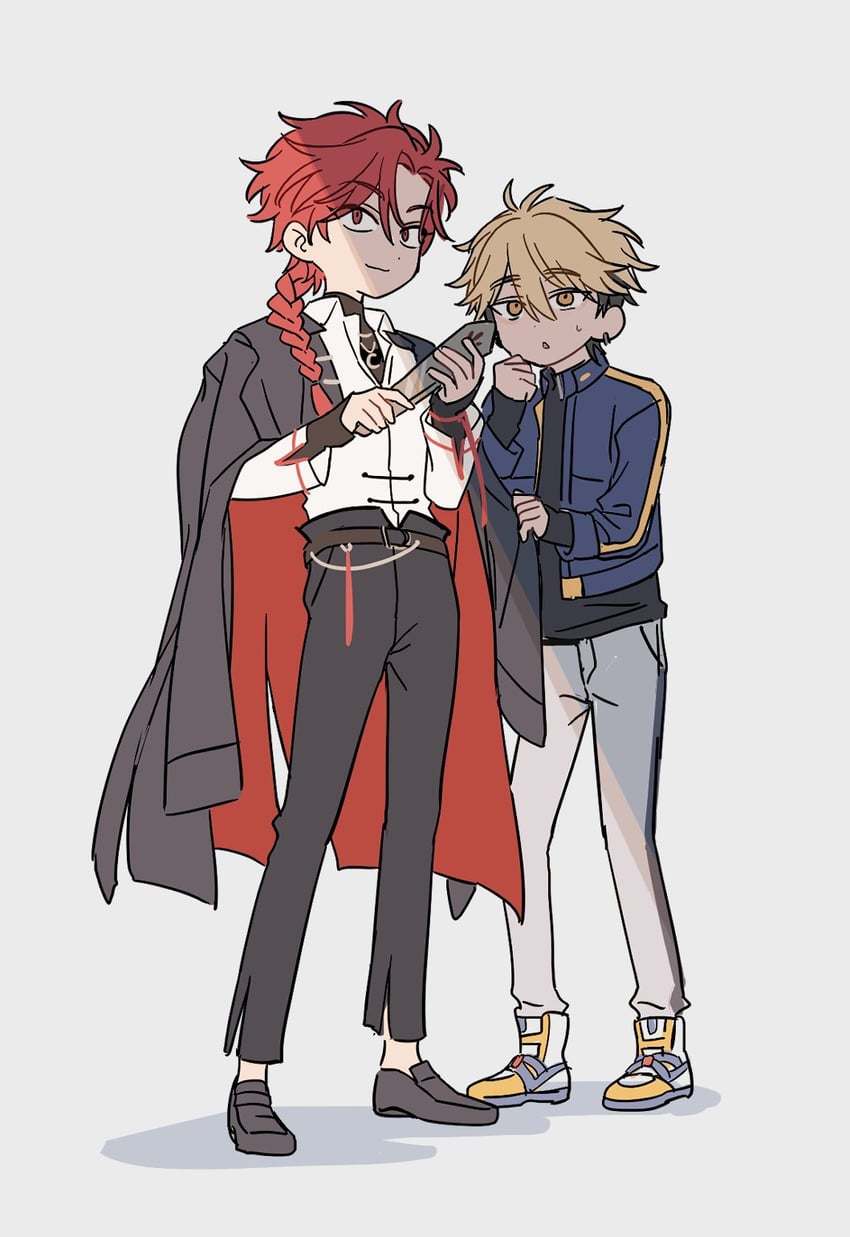 xia fei and xiao weiying (shiguang dailiren) drawn by kyokutsuki
