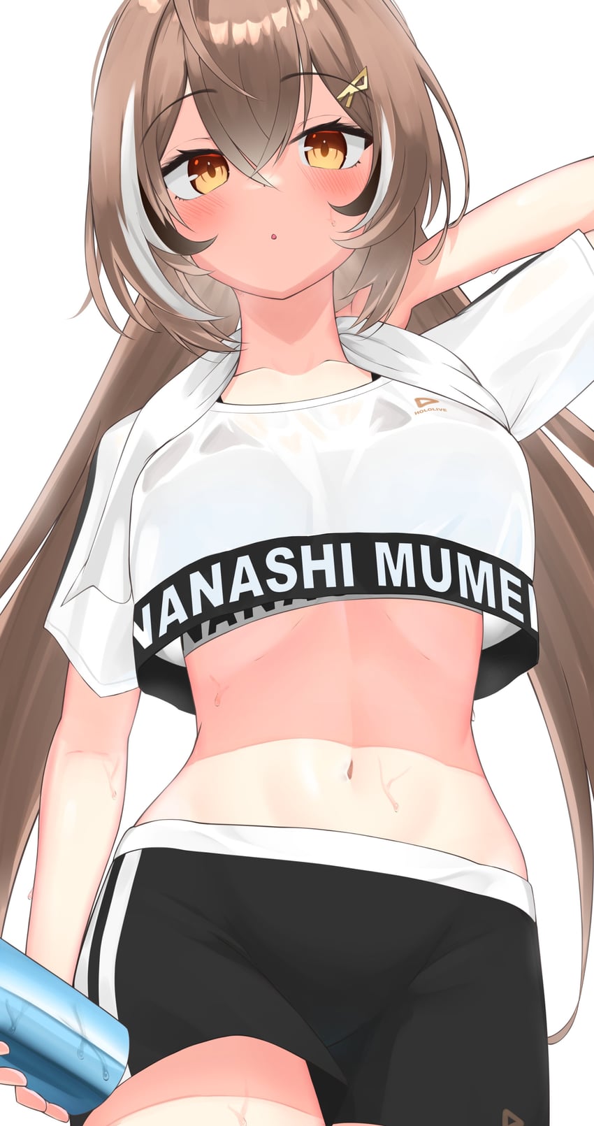 nanashi mumei (hololive and 1 more) drawn by nobarts