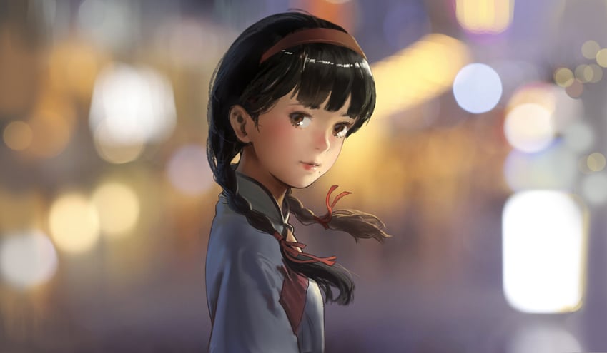 yuezheng ling (vocaloid and 1 more) drawn by jeanex
