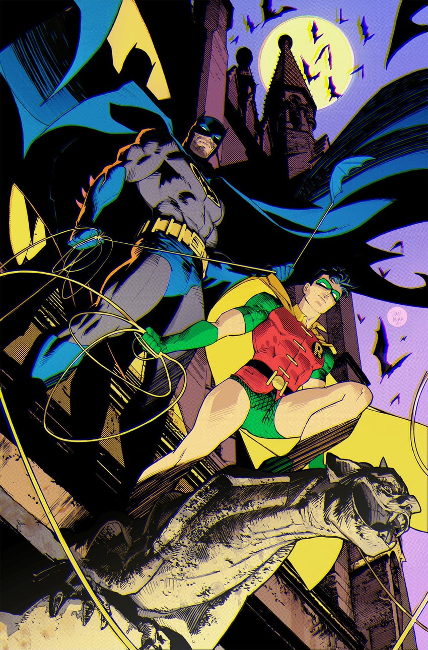 batman, robin, bruce wayne, and jason todd (dc comics and 1 more) drawn by dan_mora
