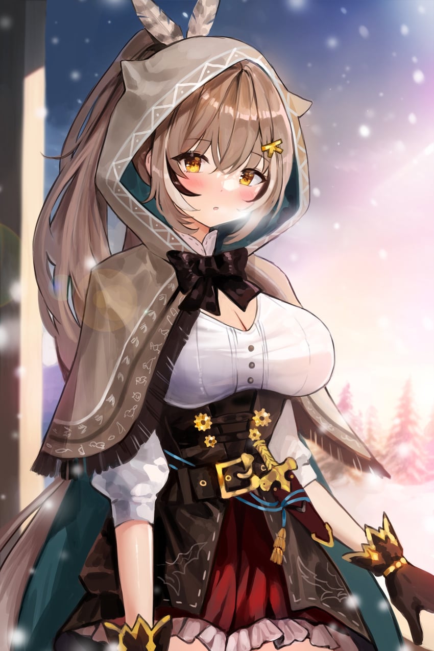 nanashi mumei (hololive and 1 more) drawn by soradally