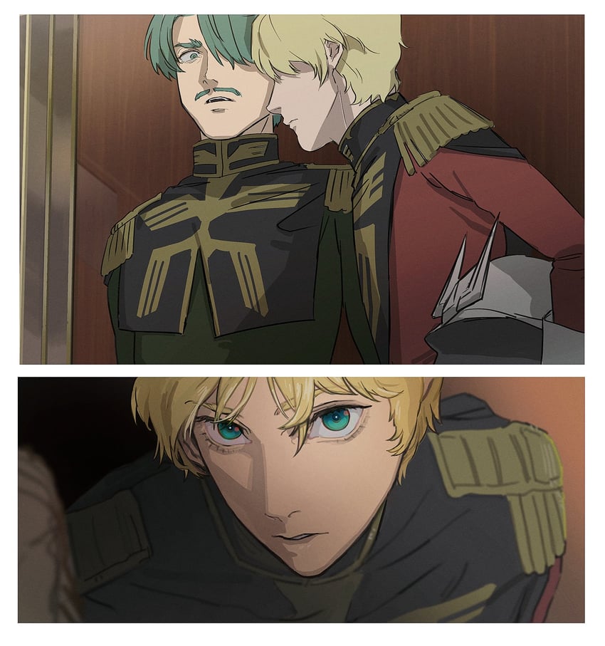 char aznable and challia bull (gundam and 2 more) drawn by mrtoen