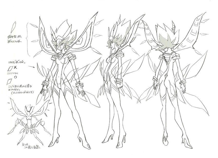 matoi ryuuko, senketsu, and senketsu-kisaragi (kill la kill) drawn by imaishi_hiroyuki