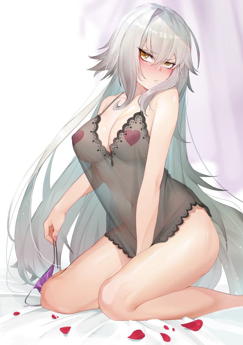 jeanne d'arc alter (fate and 1 more) drawn by tsumiki_(12756023)