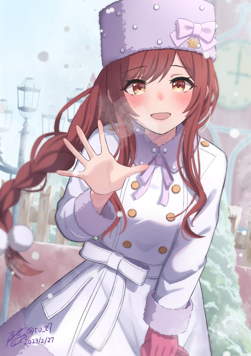 osaki amana (idolmaster and 1 more) drawn by roze_(ro_z7)