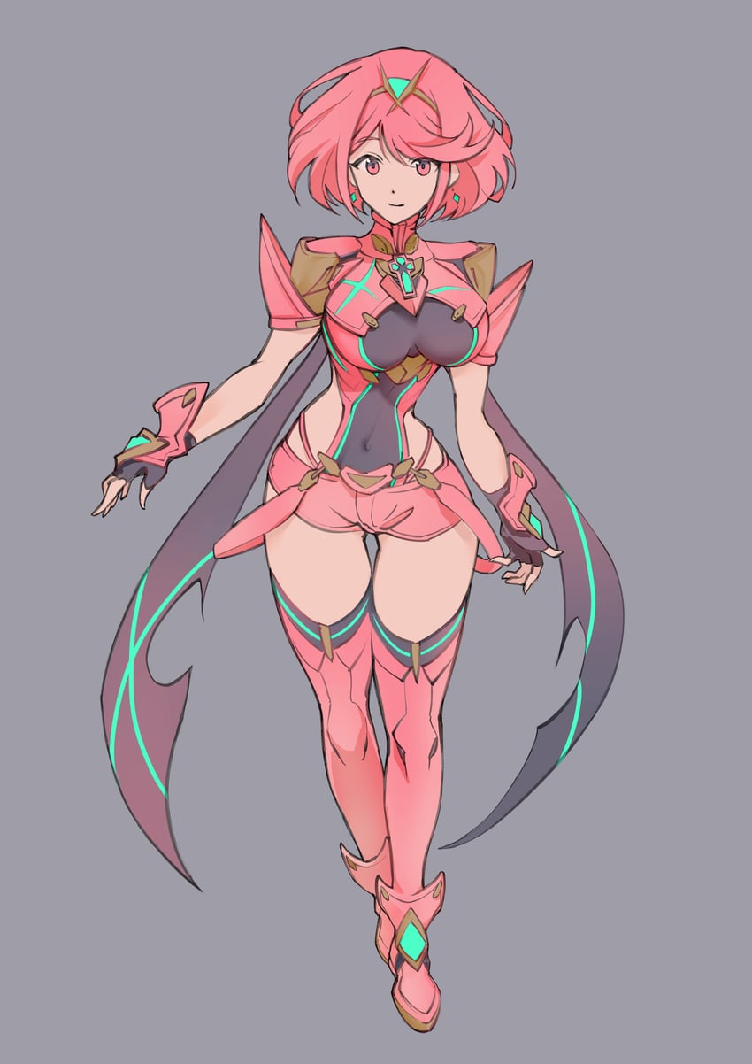 pyra (xenoblade chronicles and 1 more) drawn by ug333333