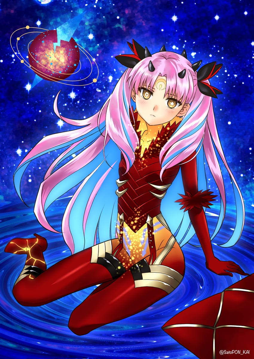 ishtar and space ishtar (fate and 1 more) drawn by sato-pon
