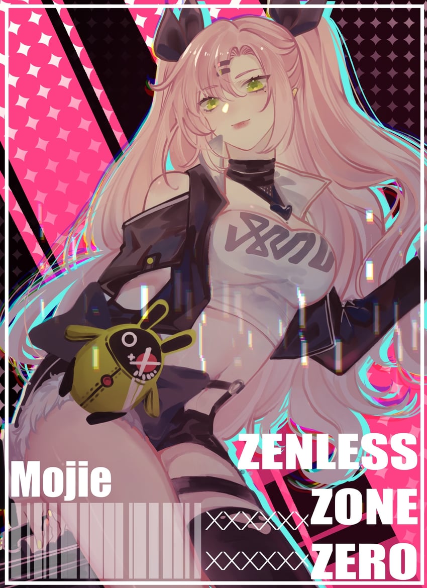 nicole demara and amillion (zenless zone zero) drawn by mojieovo