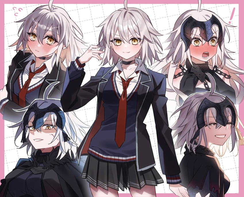 jeanne d'arc alter (fate and 1 more) drawn by aidama_0324