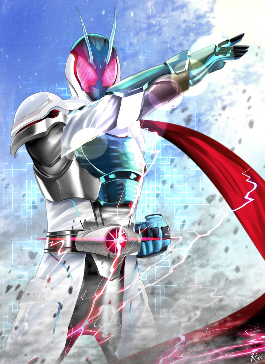 kamen rider century (kamen rider and 3 more) drawn by reiei_8