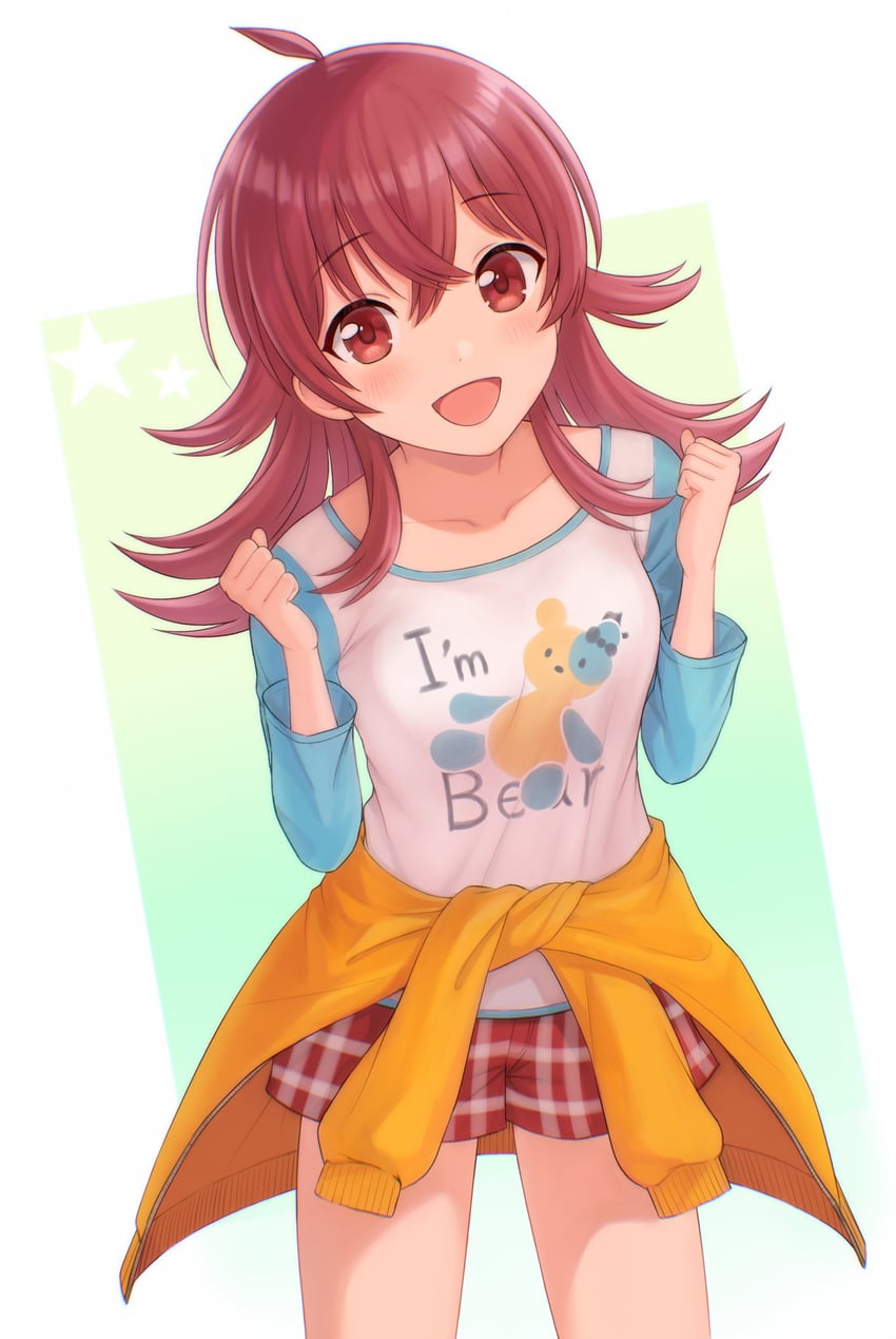 komiya kaho (idolmaster and 1 more) drawn by chiromaruuu