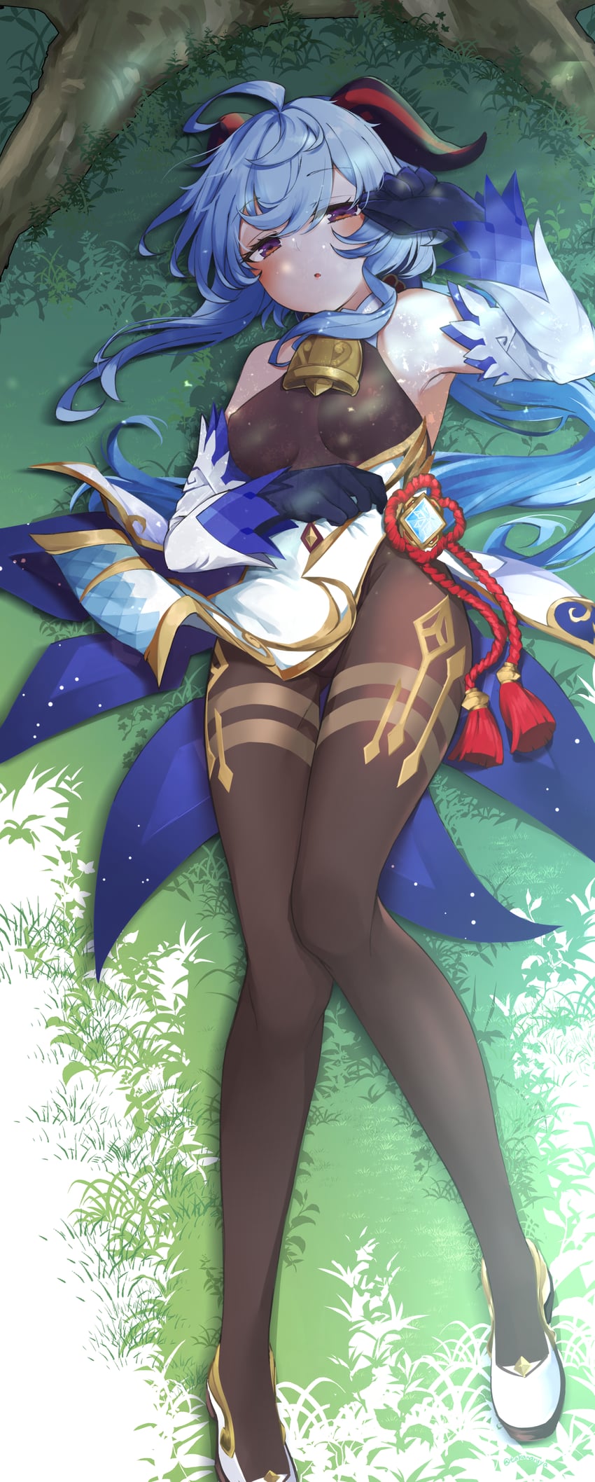 ganyu (genshin impact) drawn by leglus