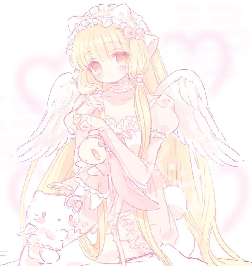 hello kitty, chii, and atashi (sanrio and 2 more) drawn by mipi_(u3u_00)