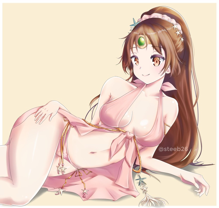linde (fire emblem and 2 more) drawn by steeb