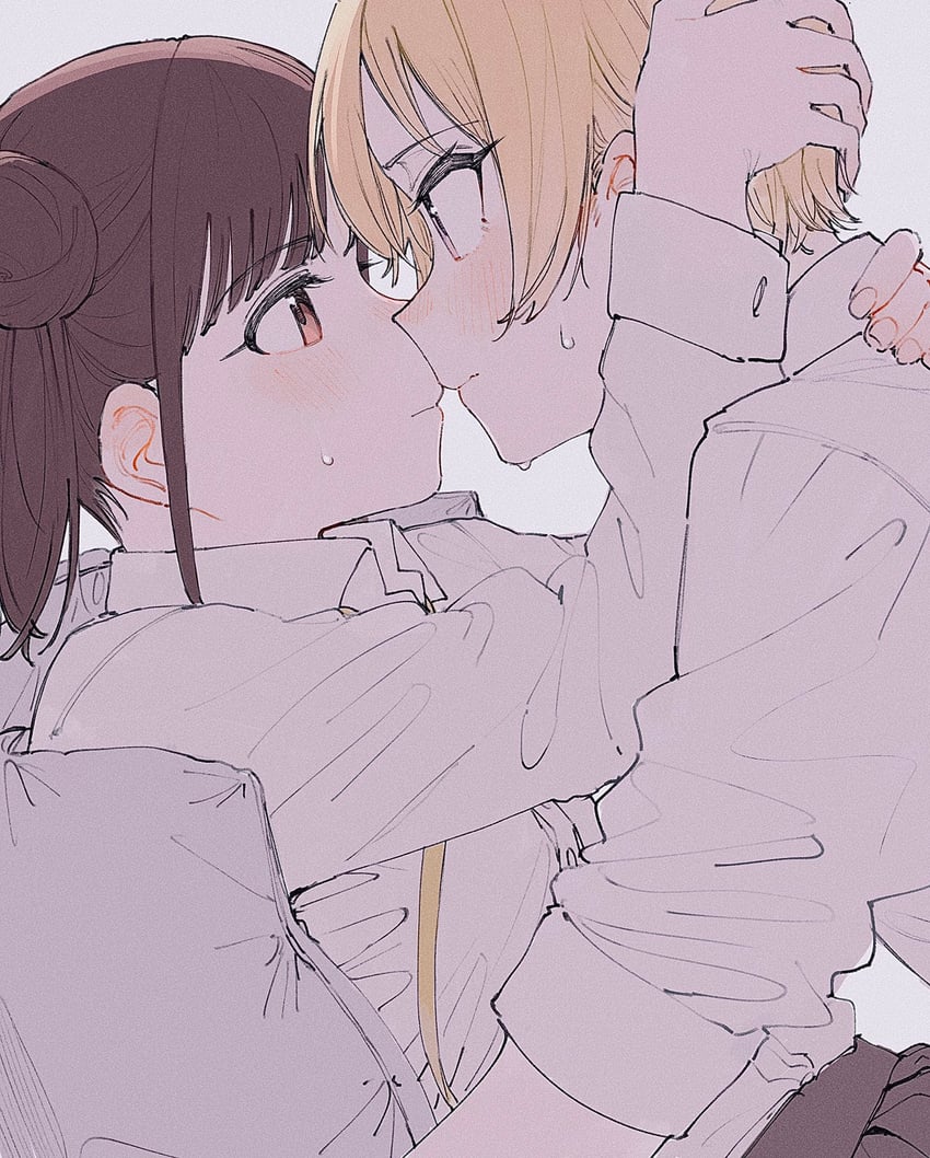 sonoda chiyoko and saijo juri (idolmaster and 1 more) drawn by tenoo12
