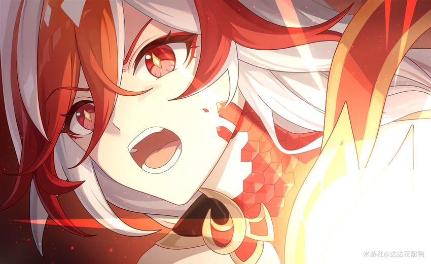 fu hua (honkai and 1 more) drawn by da_da_hua_niang_ya