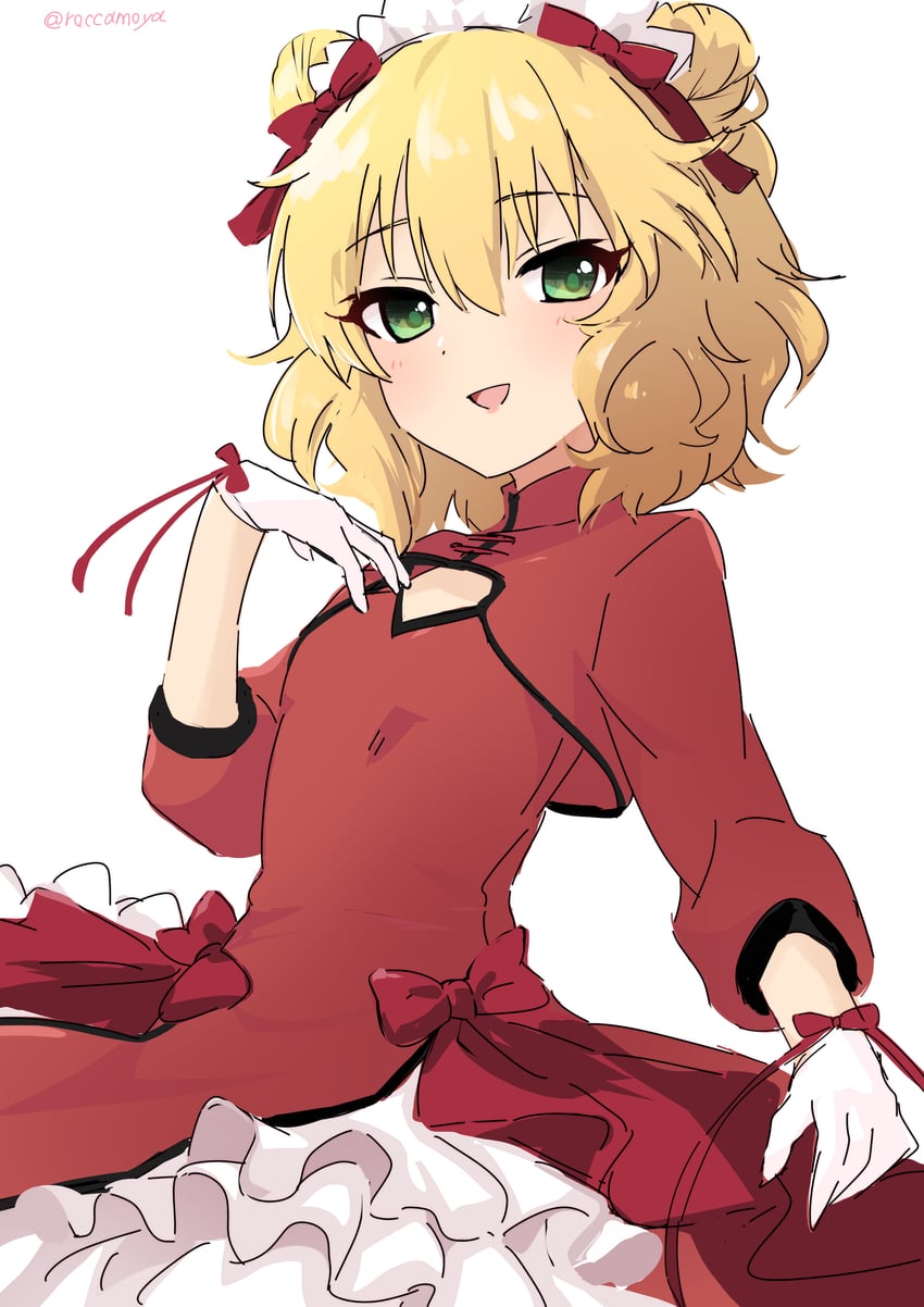 sakurai momoka (idolmaster and 2 more) drawn by roccamoya