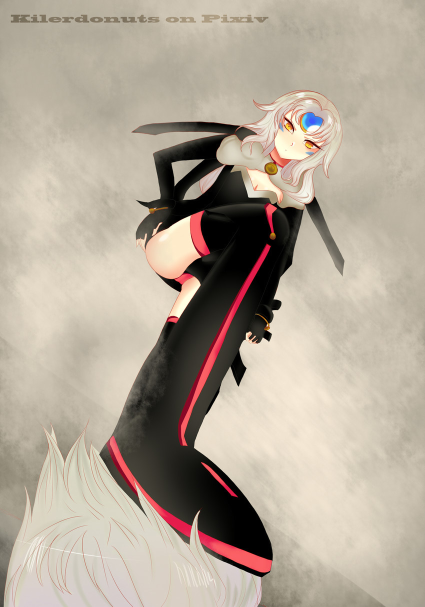 eve and code: nemesis (elsword) drawn by alessia_bellardini