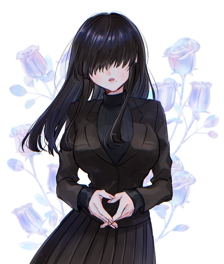 kakure meme (kimi no koto ga dai dai dai dai daisuki na 100-nin no kanojo) drawn by qu_qu71
