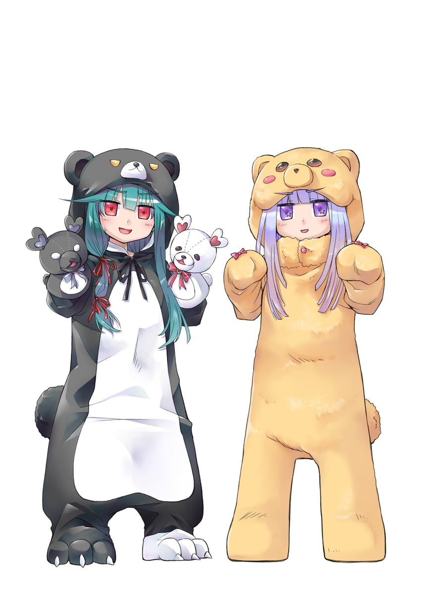aurora sya lis kaymin and yuna (maou-jou de oyasumi and 1 more) drawn by keke_(user_zech7732)