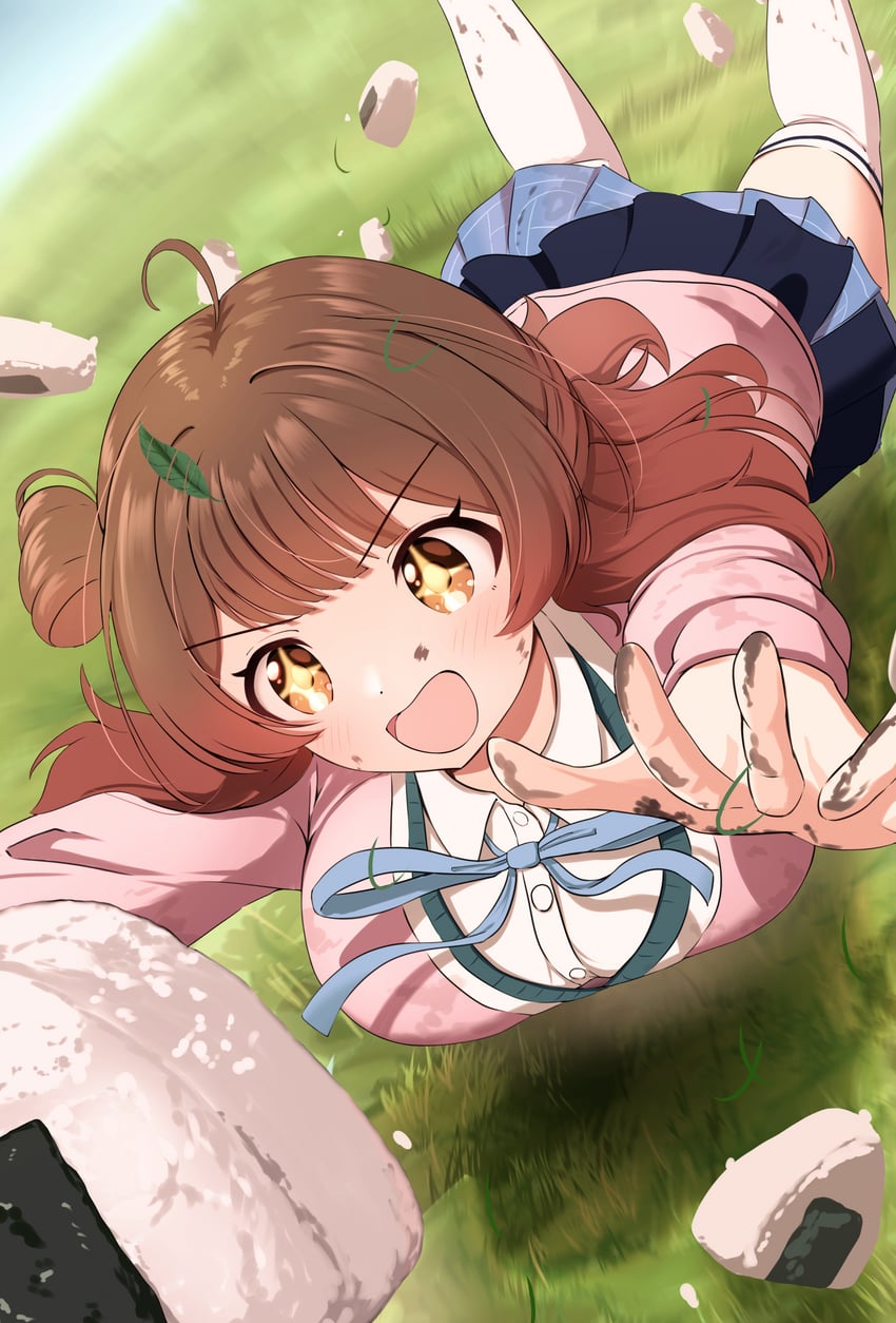 hanami ume (idolmaster and 1 more) drawn by nanafuku