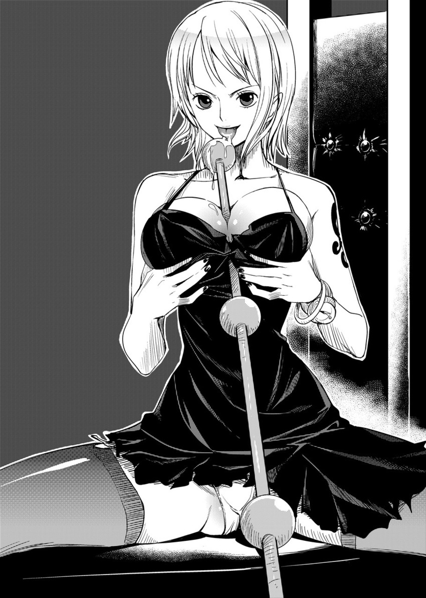 nami (one piece and 1 more) drawn by konohana