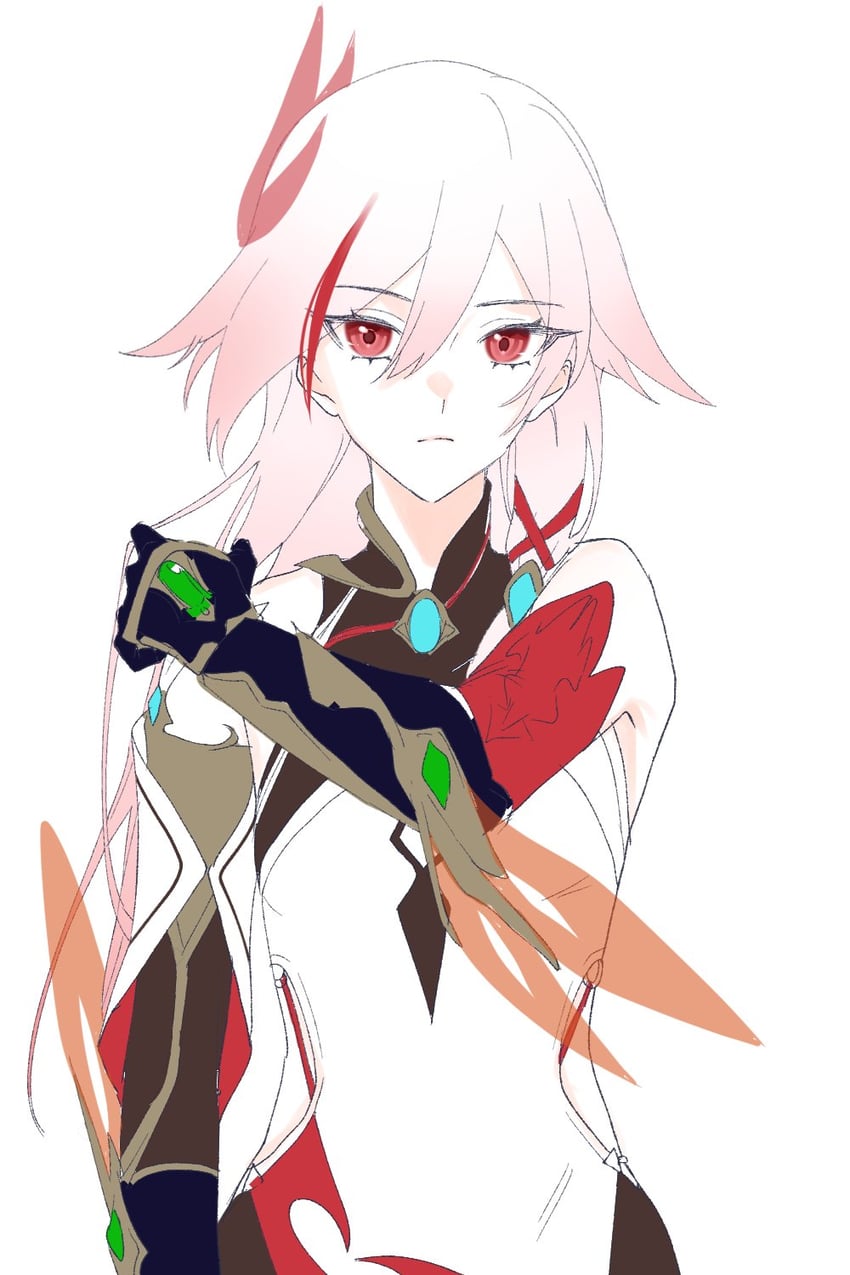 fu hua (honkai and 1 more) drawn by sugar_jo3