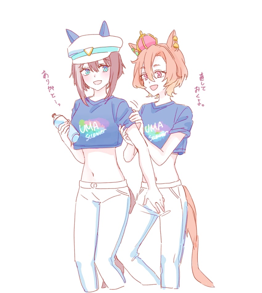 cheval grand and t.m. opera o (umamusume) drawn by seila_rei