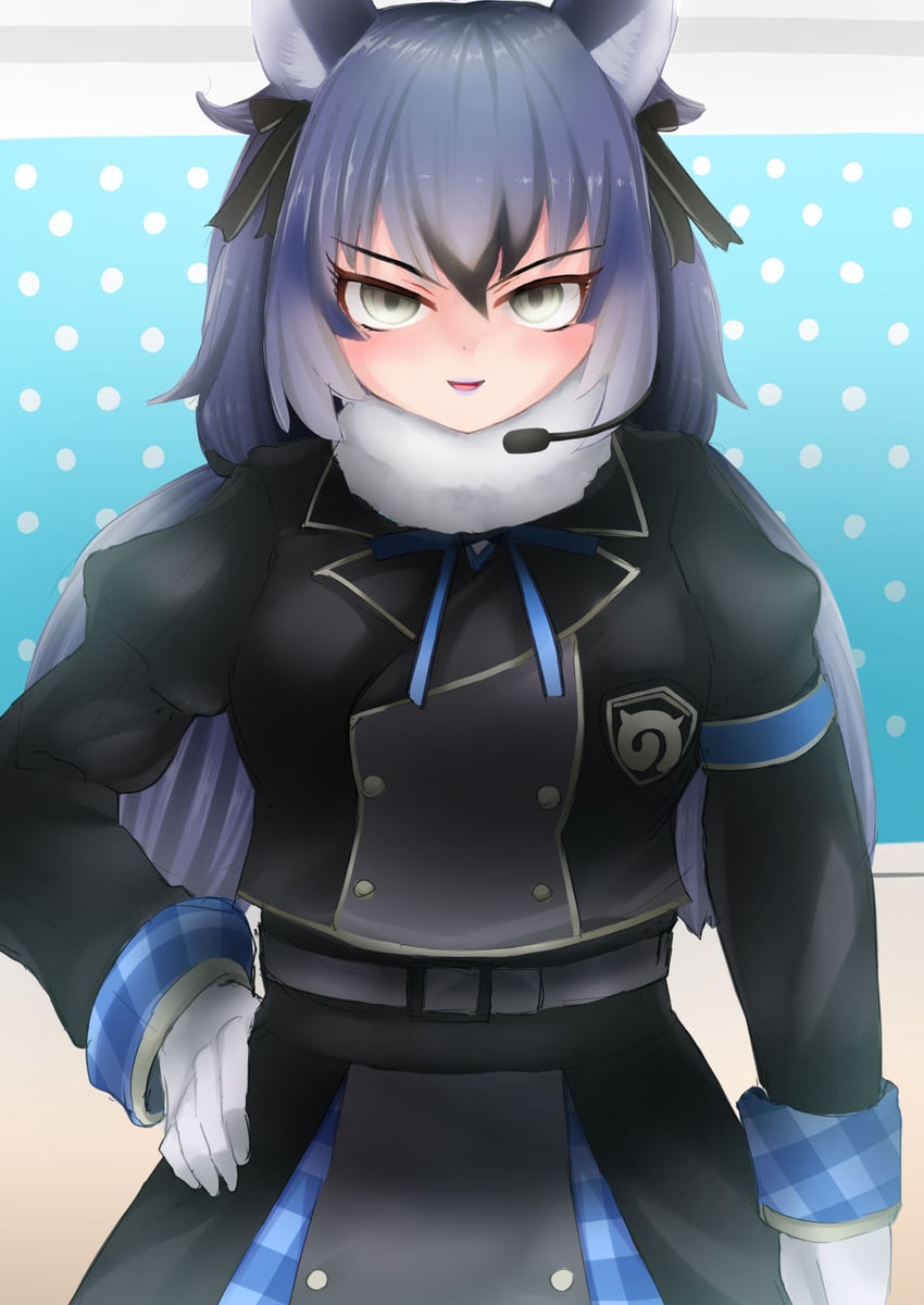 dire wolf (kemono friends and 1 more) drawn by august_vaella