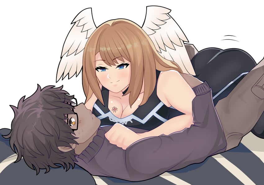 eunie and taion (xenoblade chronicles and 1 more) drawn by djames