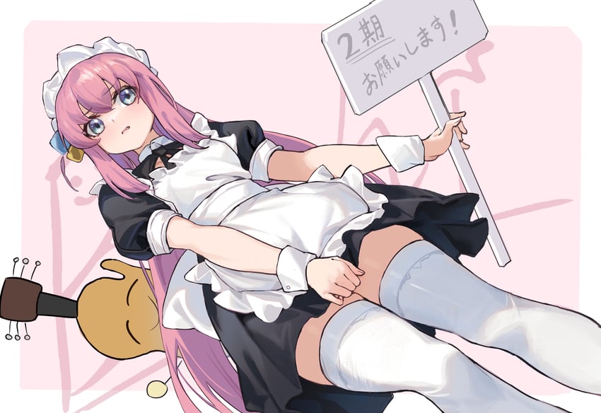 gotoh hitori and gitao (bocchi the rock!) drawn by r1zen