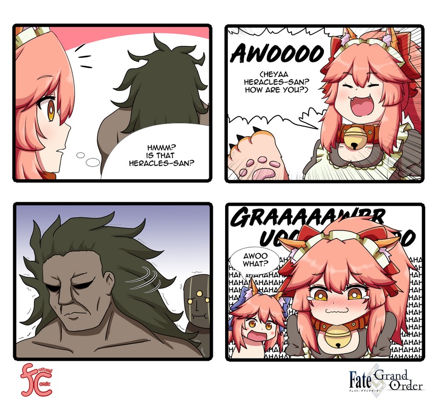 tamamo, tamamo no mae, tamamo cat, heracles, and darius iii (fate and 3 more) drawn by keita_naruzawa