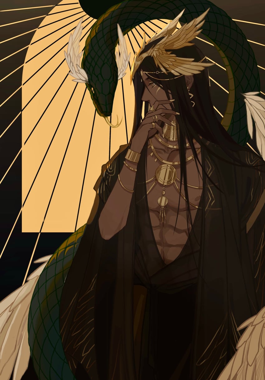 azik eggers (lord of the mysteries) drawn by ghgzl