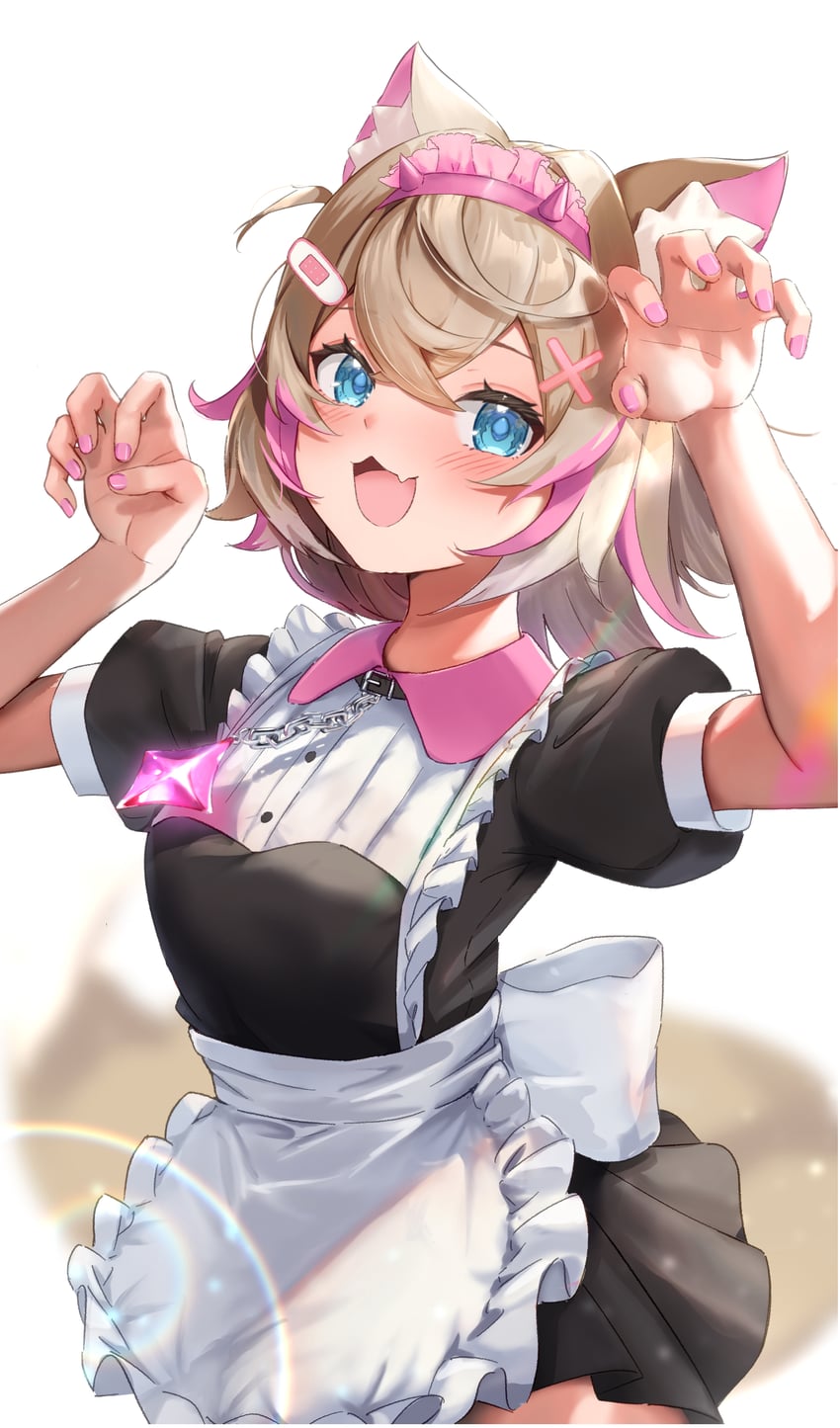 mococo abyssgard (hololive and 1 more) drawn by saka_mikatsuki
