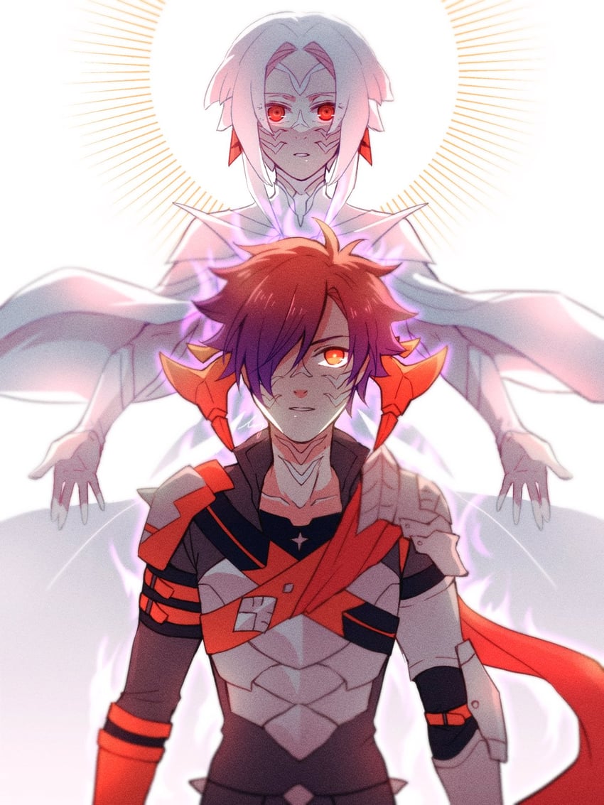 arval and male shez (fire emblem and 2 more) drawn by fkms_szrr