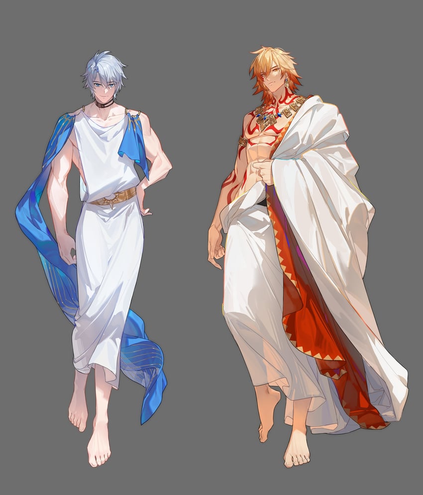 phainon and mydei (honkai and 1 more) drawn by little_modao