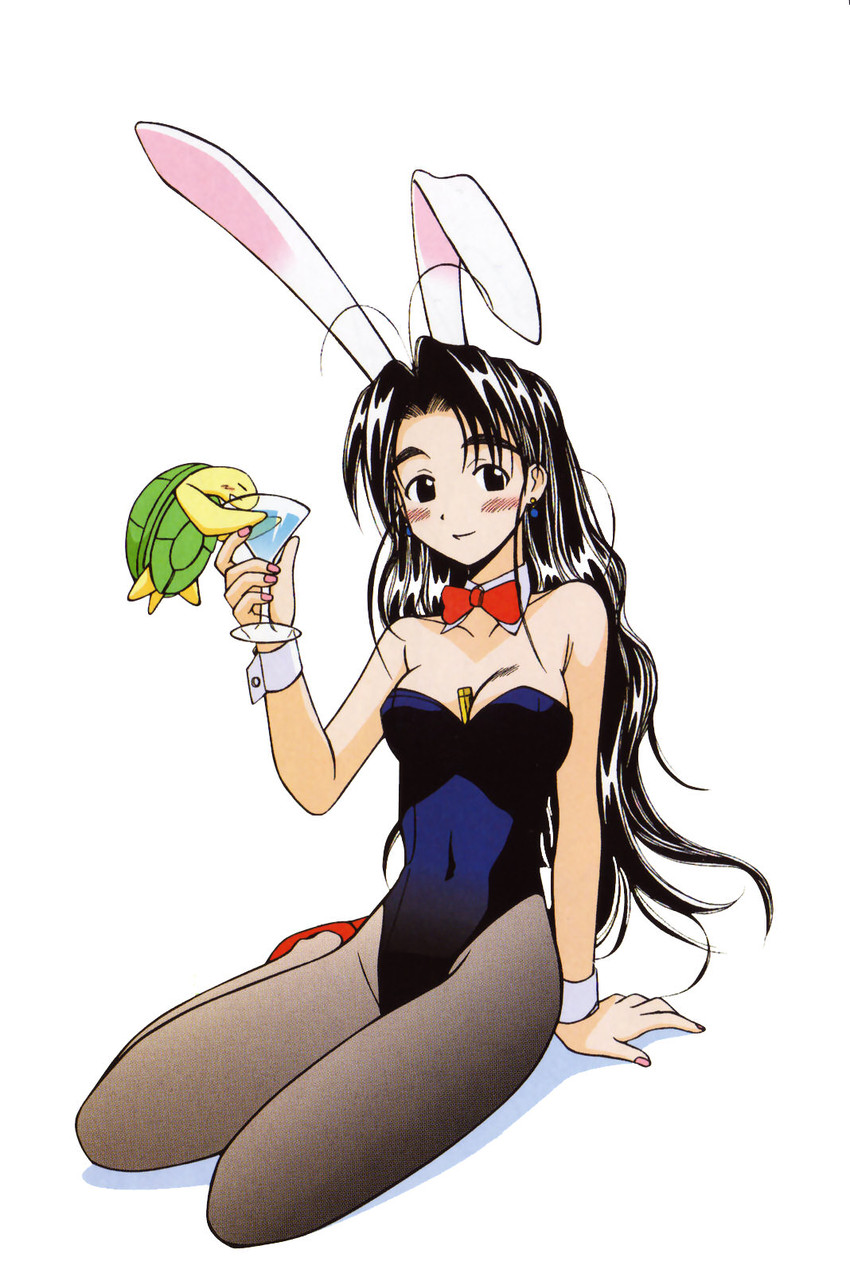 tama and otohime mutsumi (love hina) drawn by akamatsu_ken