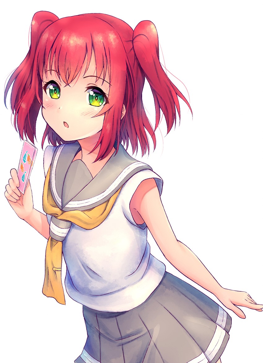 kurosawa ruby (love live! and 1 more) drawn by b.ren