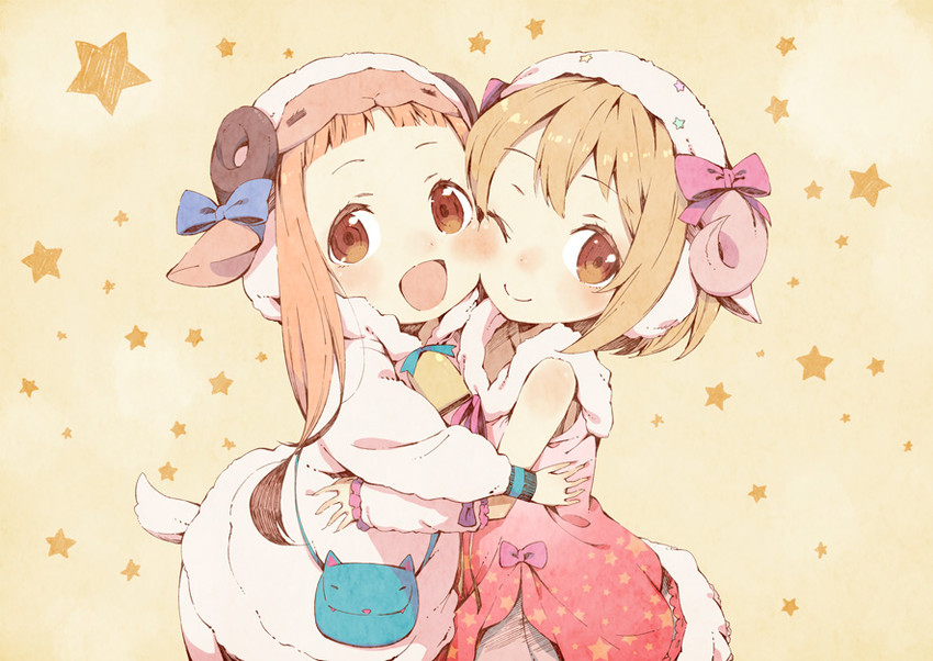 ichihara nina and koga koharu (idolmaster and 1 more) drawn by u_(the_unko)