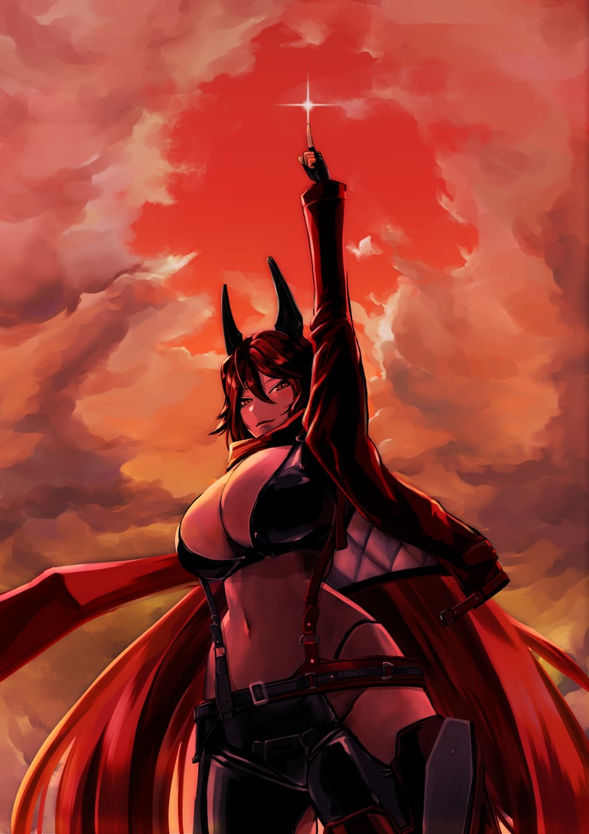 red hood (goddess of victory: nikke) drawn by ankoh