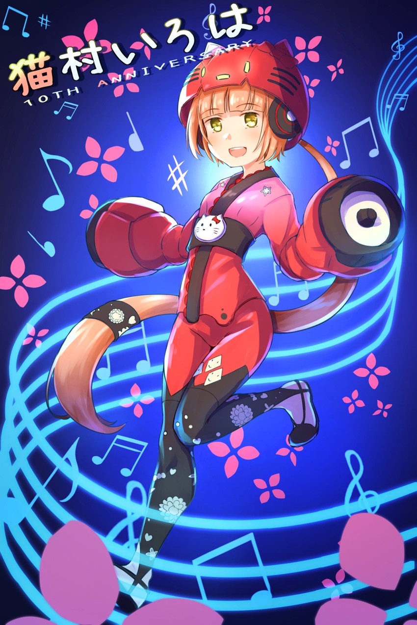 hello kitty and nekomura iroha (vocaloid and 2 more) drawn by matsuhisa_(ryo-tsuda1)