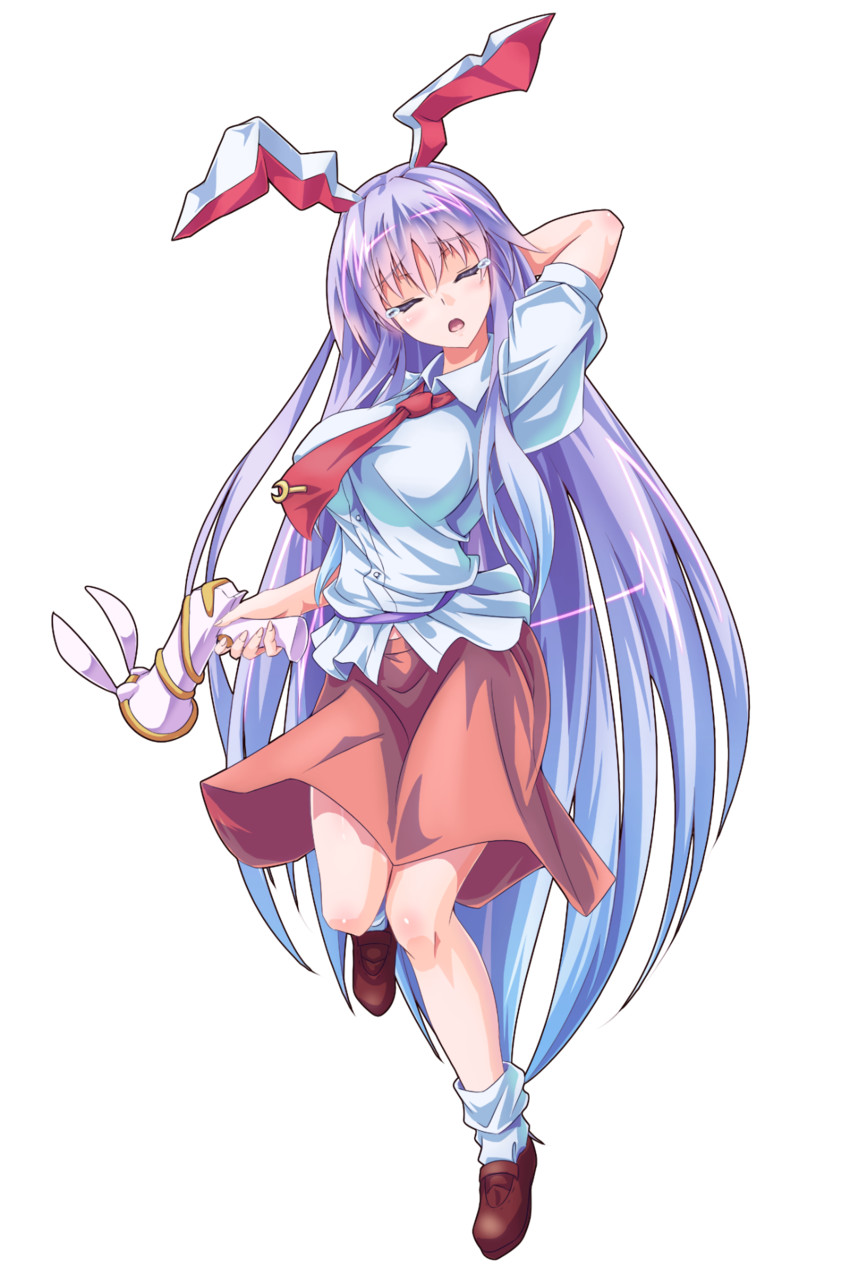 reisen udongein inaba (touhou) drawn by zephid