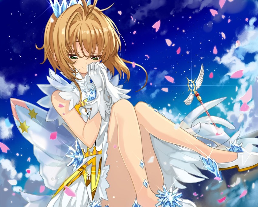 kinomoto sakura (cardcaptor sakura and 1 more) drawn by shino_(eefy)